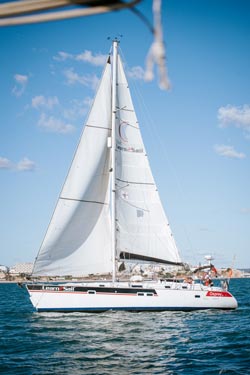 Our Beneteau 411 Oceanis Yacht